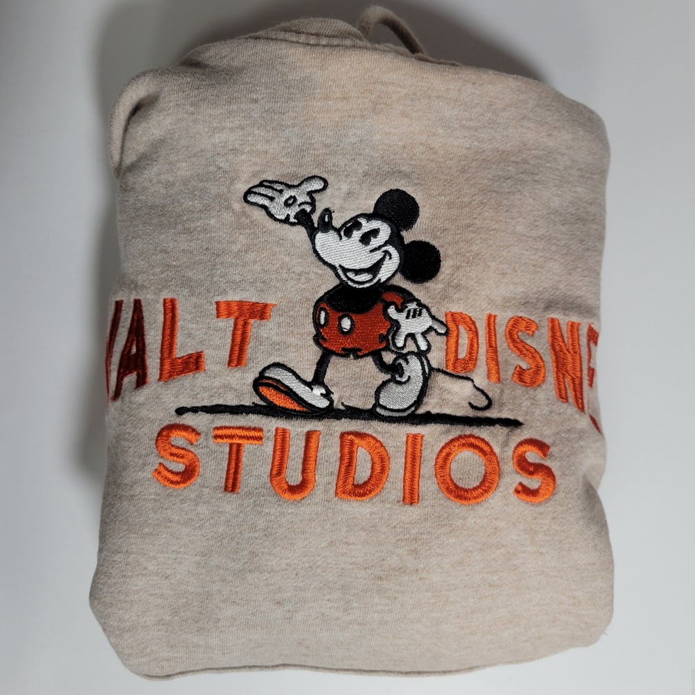 Walt Disney Studios Disney 100‎ Mickey Mouse Hoodie Sweatshirt Mens S *FLAW - Picture 10 of 10